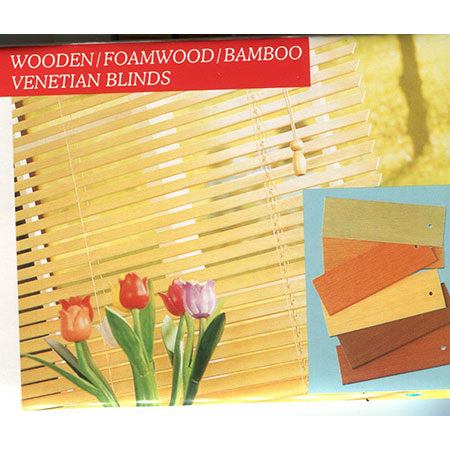 Real Wood Venetian Blinds - 2-1